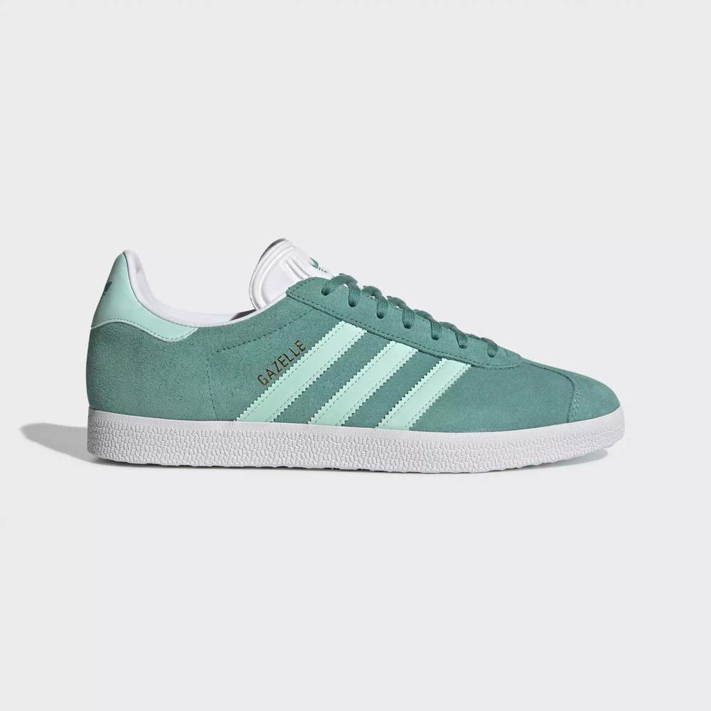 Adidas Gazelle Tenis Verdes Para Mujer (MX-61597)